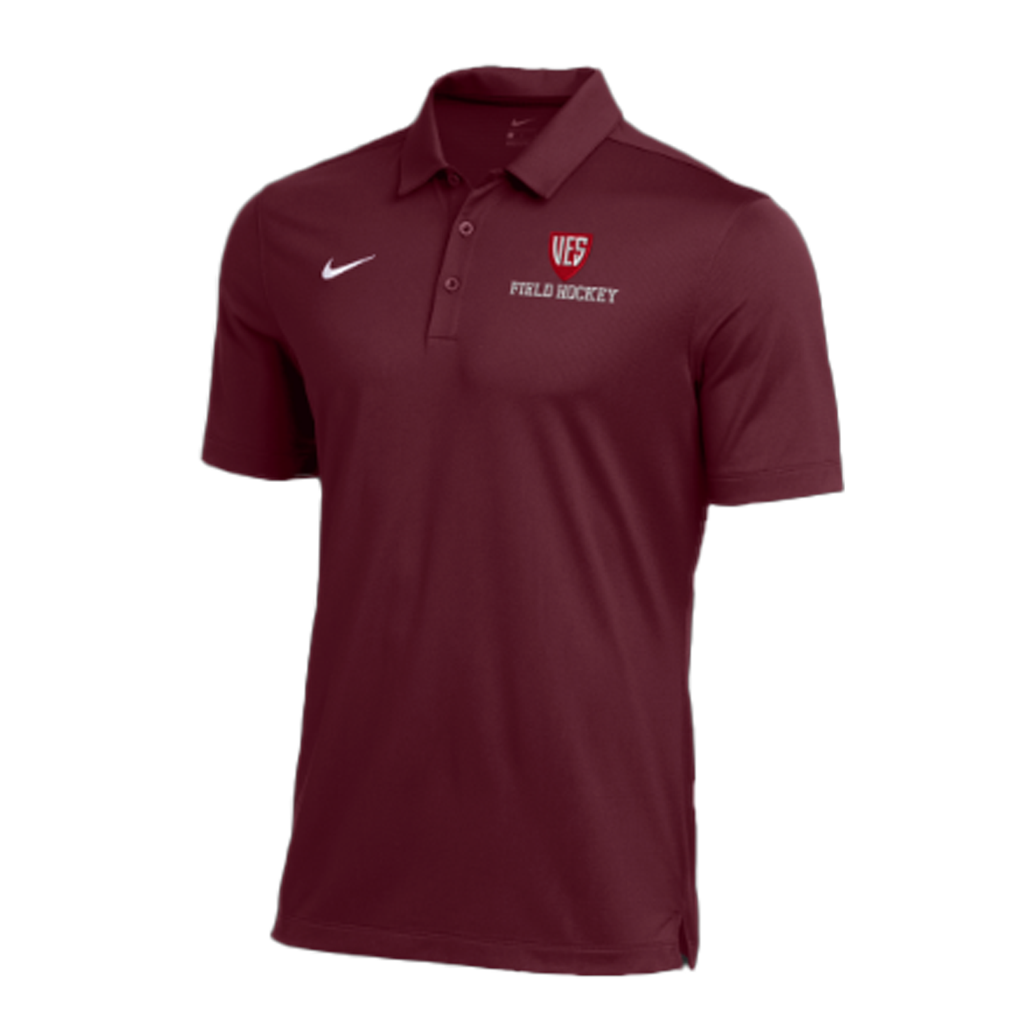 Men's Deep Garnet Franchise Polo - Field Hockey
