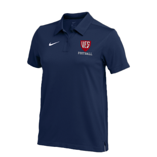 Women's Navy Nike Franchise Polo - Football