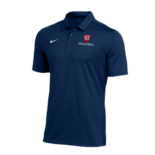 Men's Navy Nike Franchise Polo - Volleyball