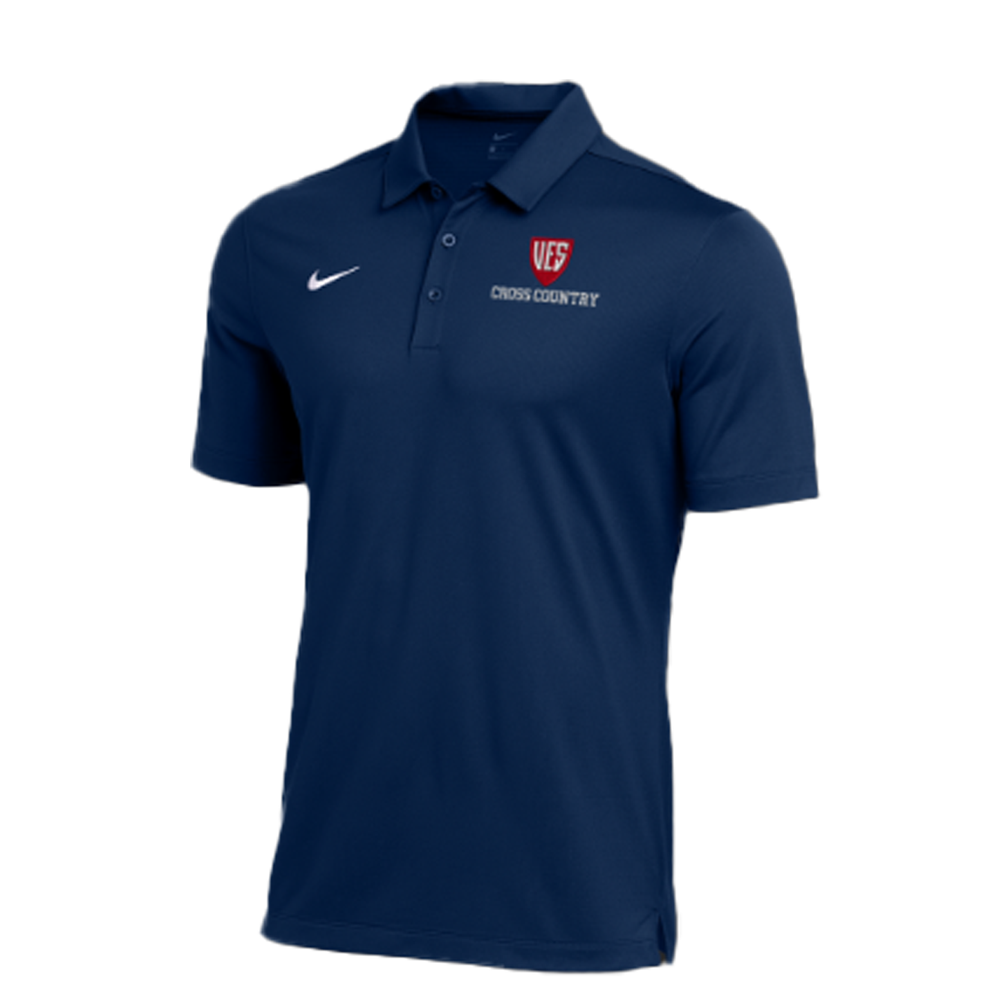 Men's Navy Franchise Polo - Cross Country