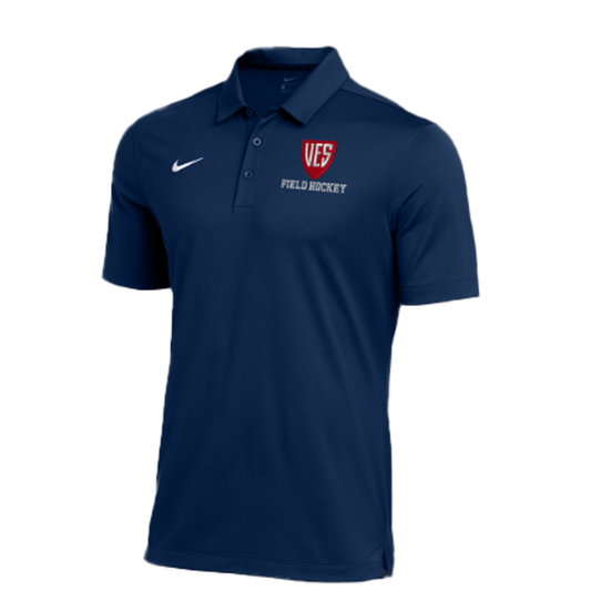 Men's Navy Nike Franchise Polo - Field Hockey
