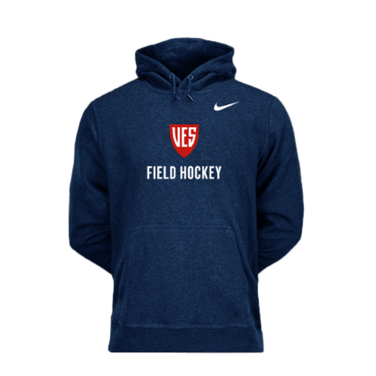 Men's Navy Nike Fleece Hoodie - Field Hockey