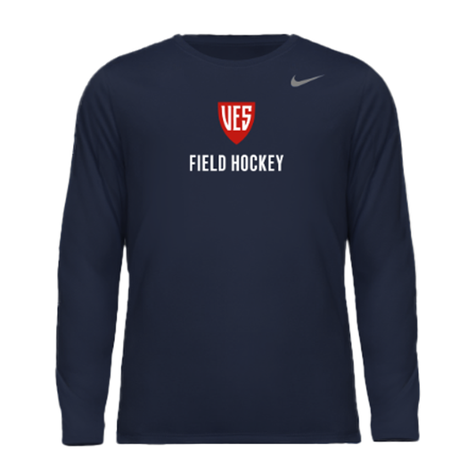 Men's Navy Nike Long Sleeve - Field Hockey