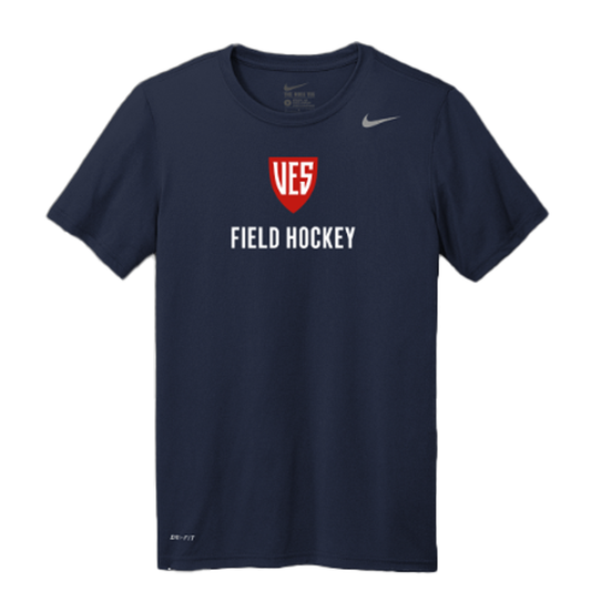 Men's Navy Nike Short Sleeve Tee - Field Hockey