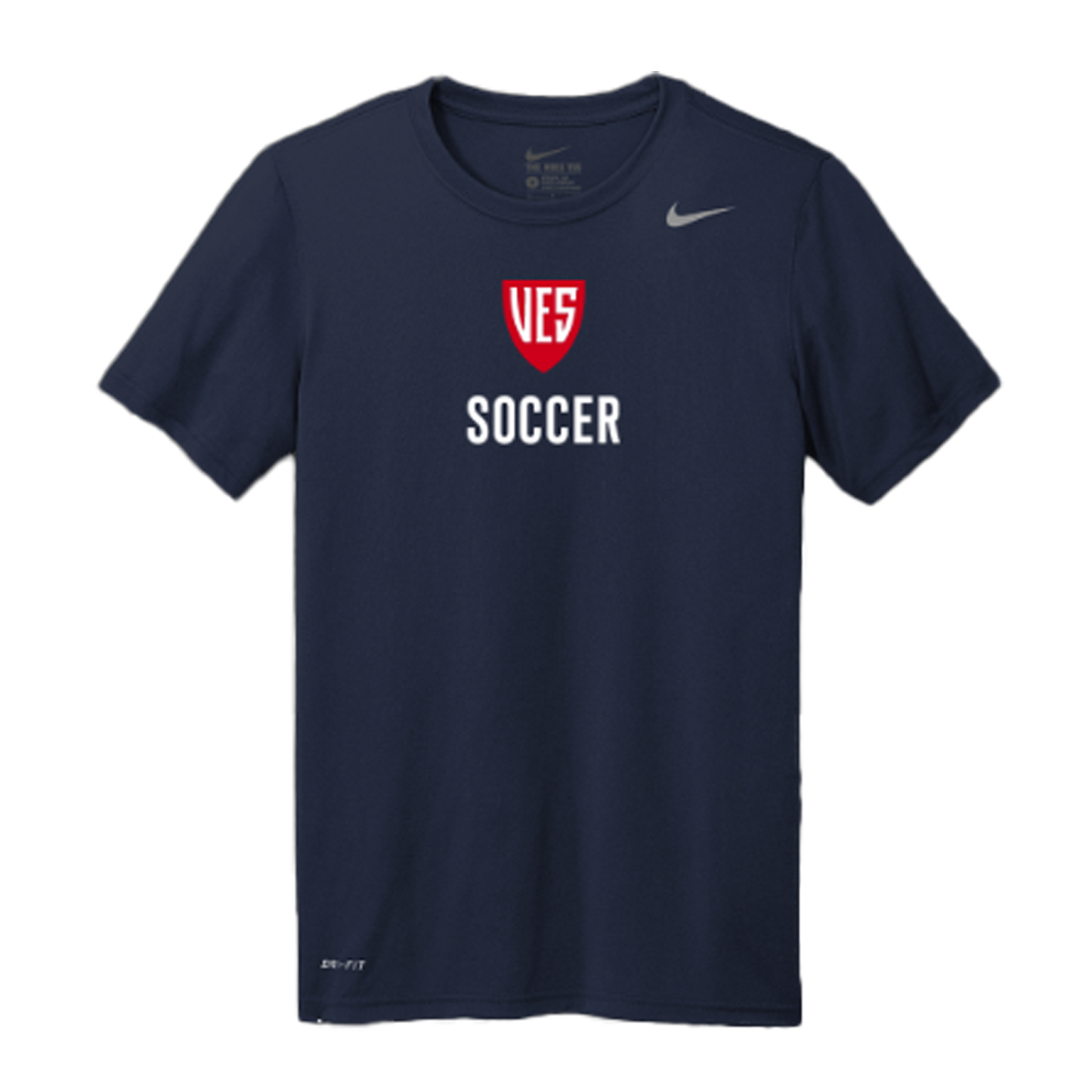 Men's Navy Nike Short Sleeve Tee - Soccer