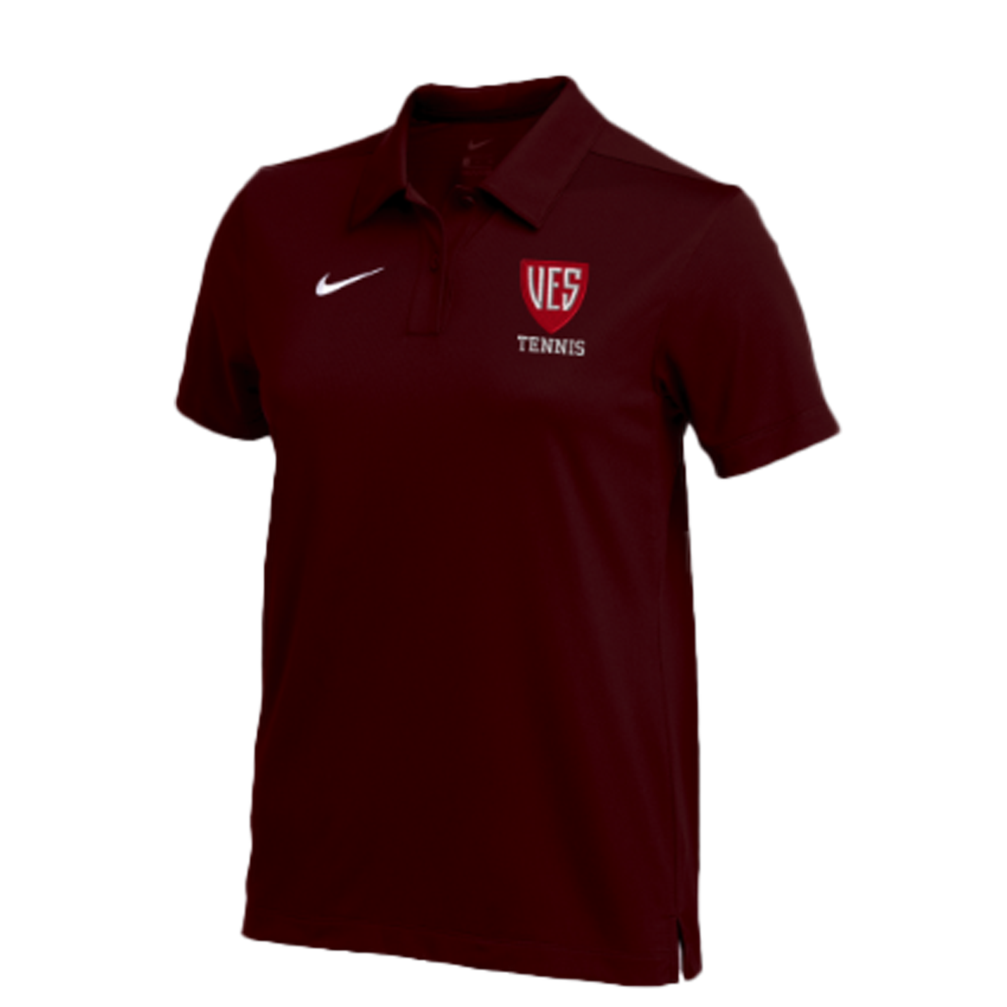 Women's Deep Garnet Nike Franchise Polo - Tennis