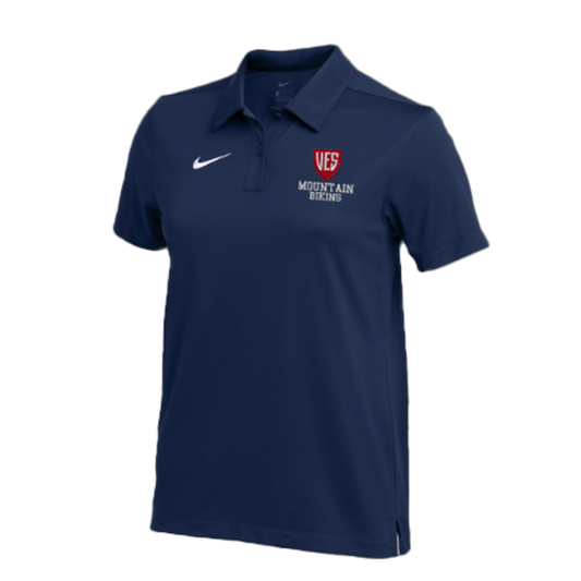 Women's Navy Nike Franchise Polo - Mountain Biking