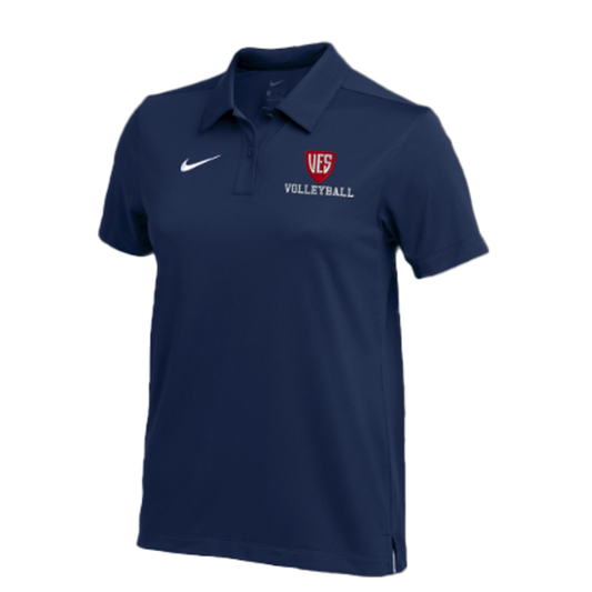 Women's Navy Nike Franchise Polo - Volleyball
