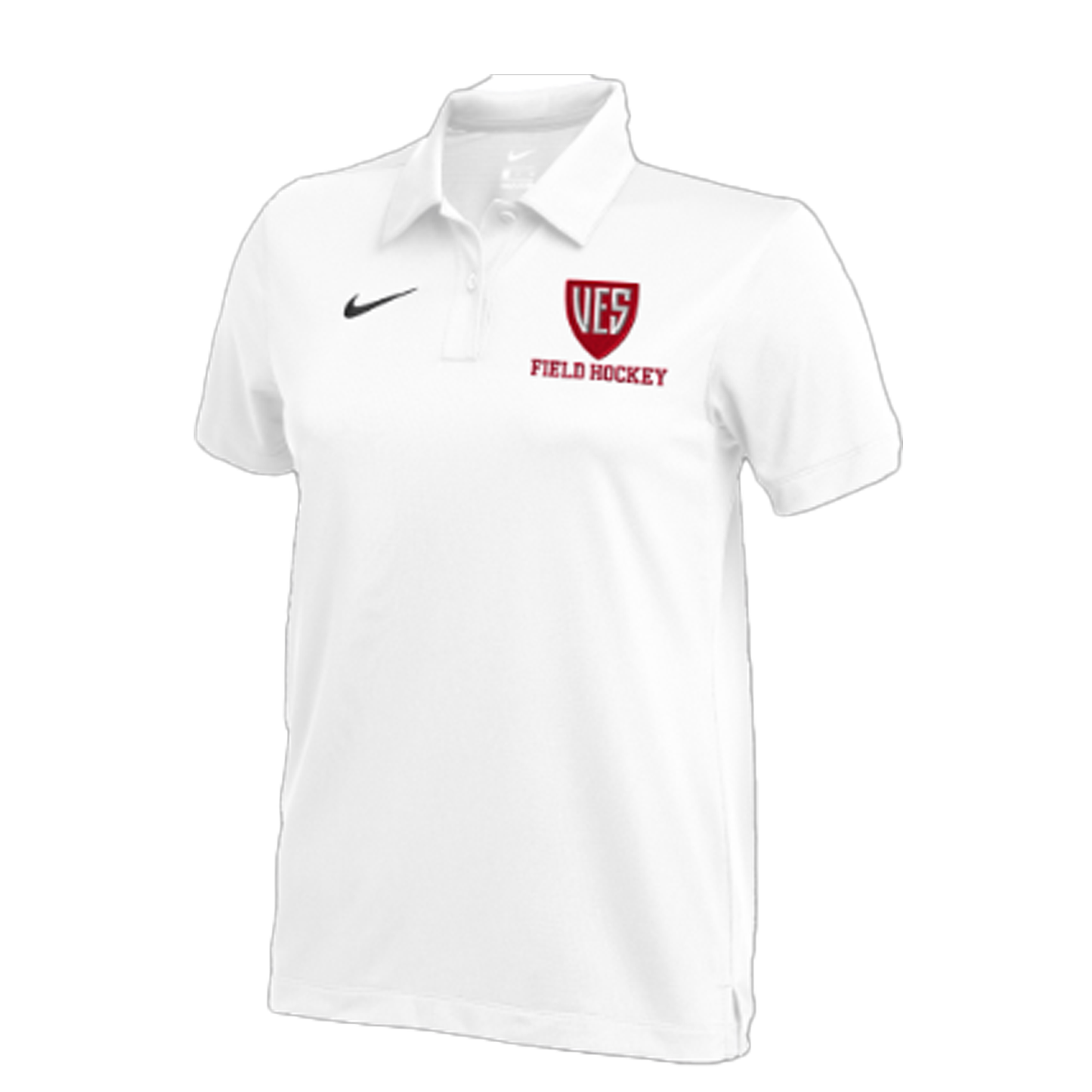 Women's White Nike Dry Franchise Polo - Field Hockey