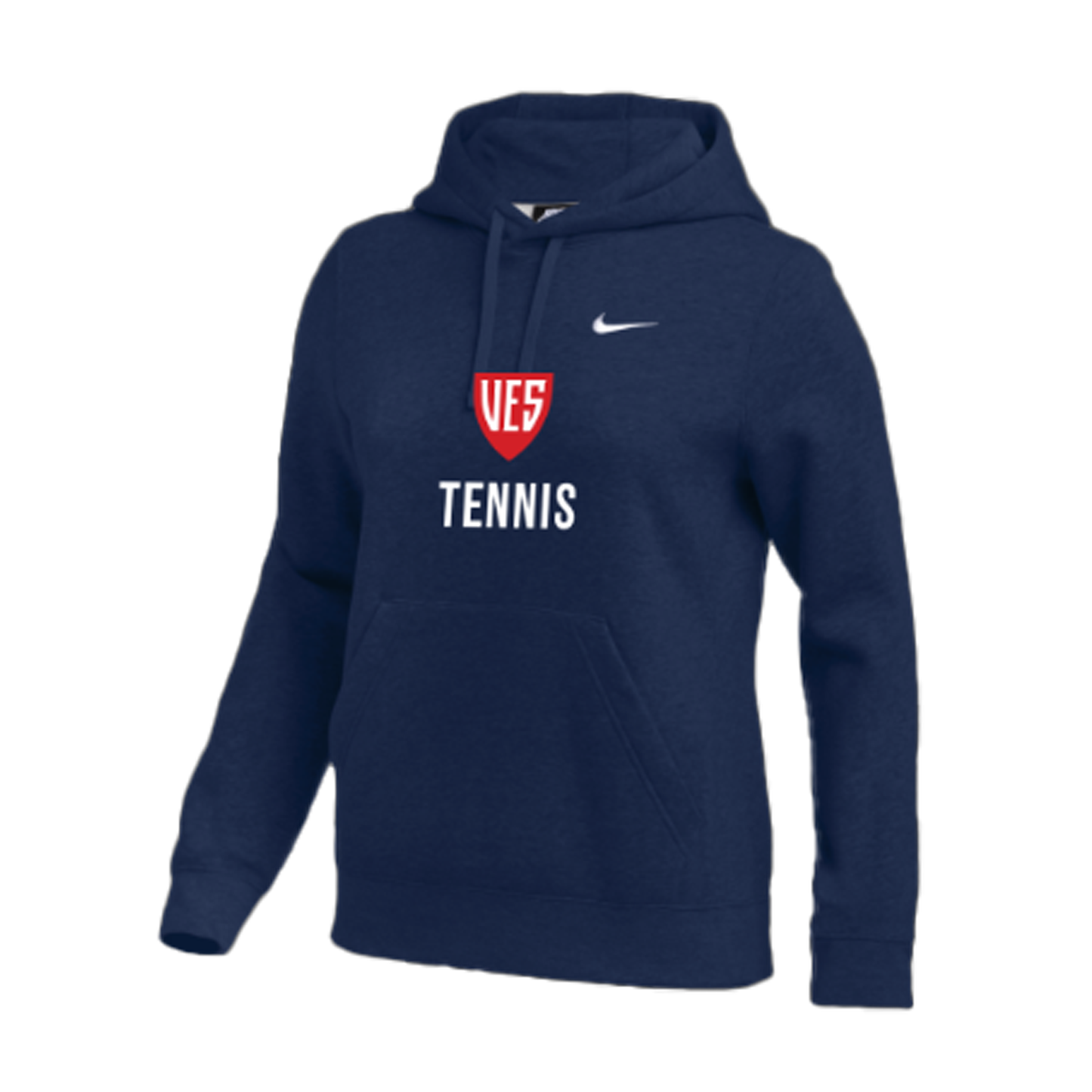 Women's Navy Nike Fleece Hoodie - Tennis