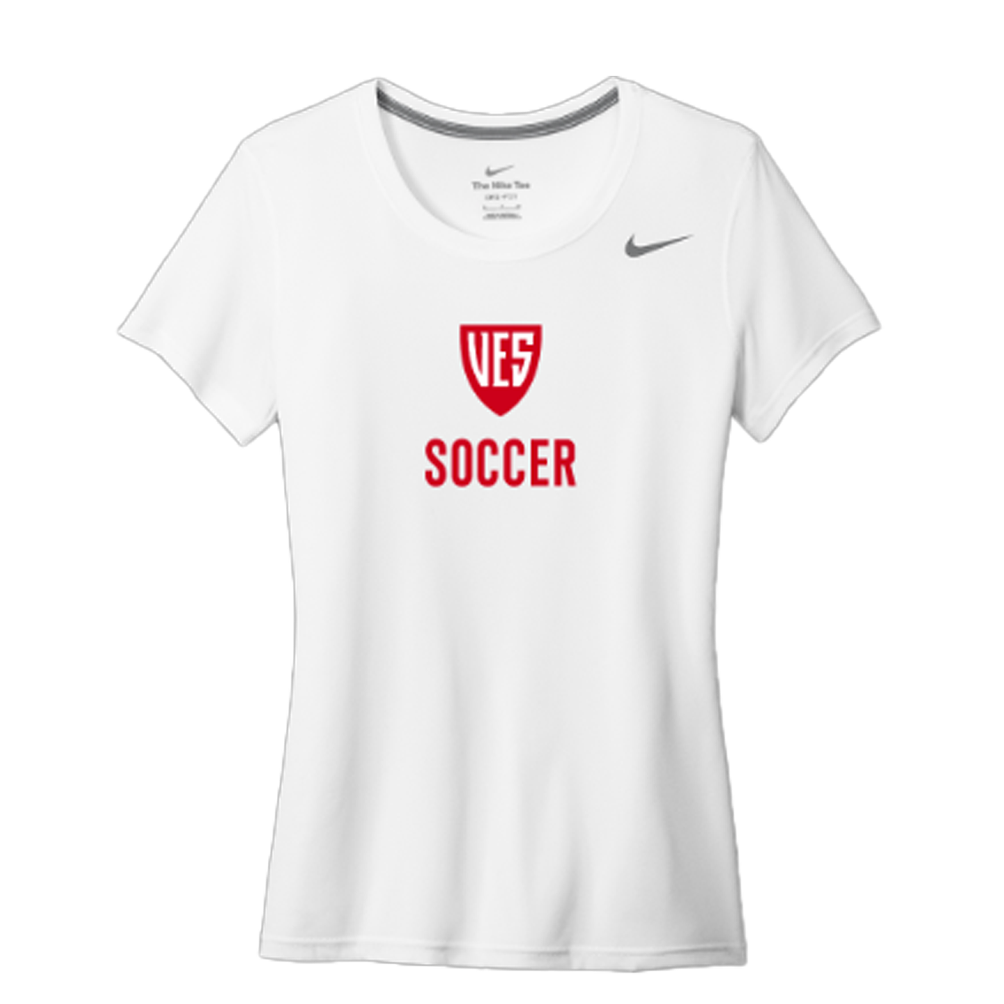 Women's White Nike Short Sleeve Tee - Soccer