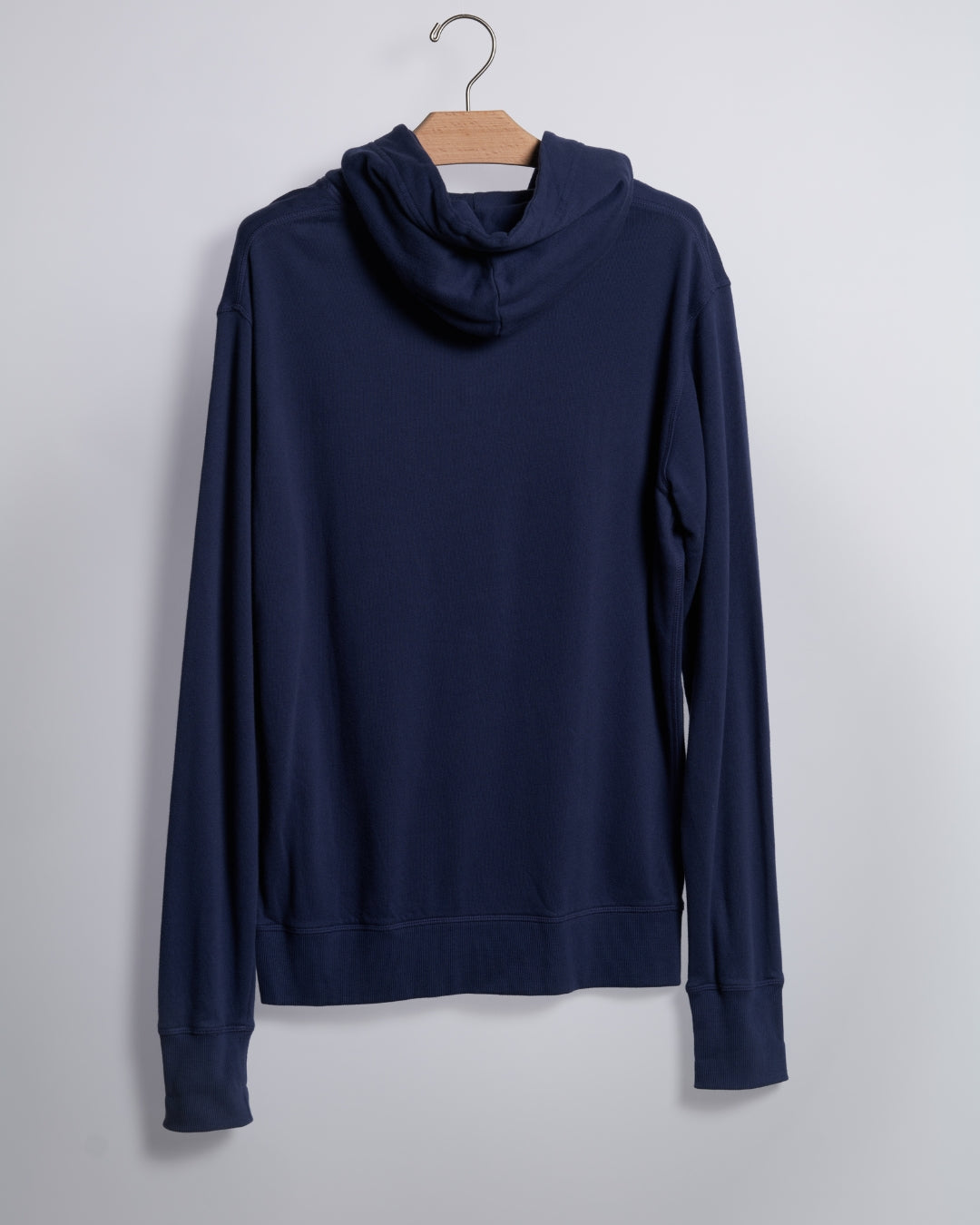 Ocean Washed Long Sleeve Snap Hoodie