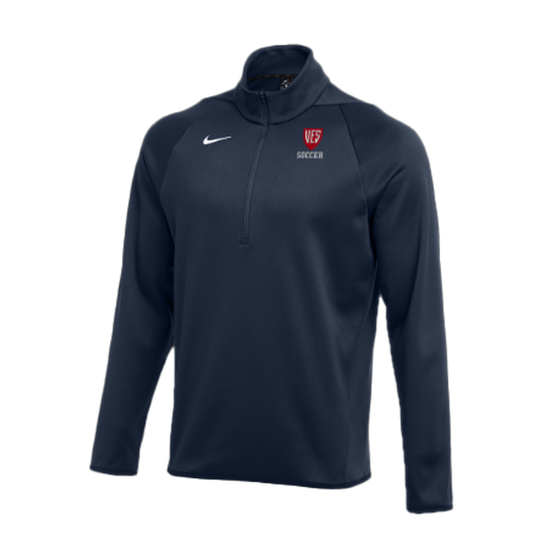 Men's Navy Nike ThermaFIT 1/4 Zip - Soccer