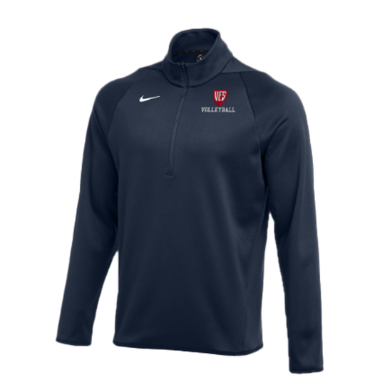 Men's Navy Nike ThermaFIT 1/4 Zip - Volleyball