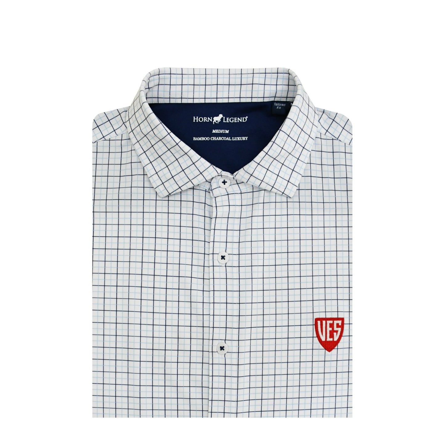 Horn Legend - Men's Button Down - wicking, UPF 50+