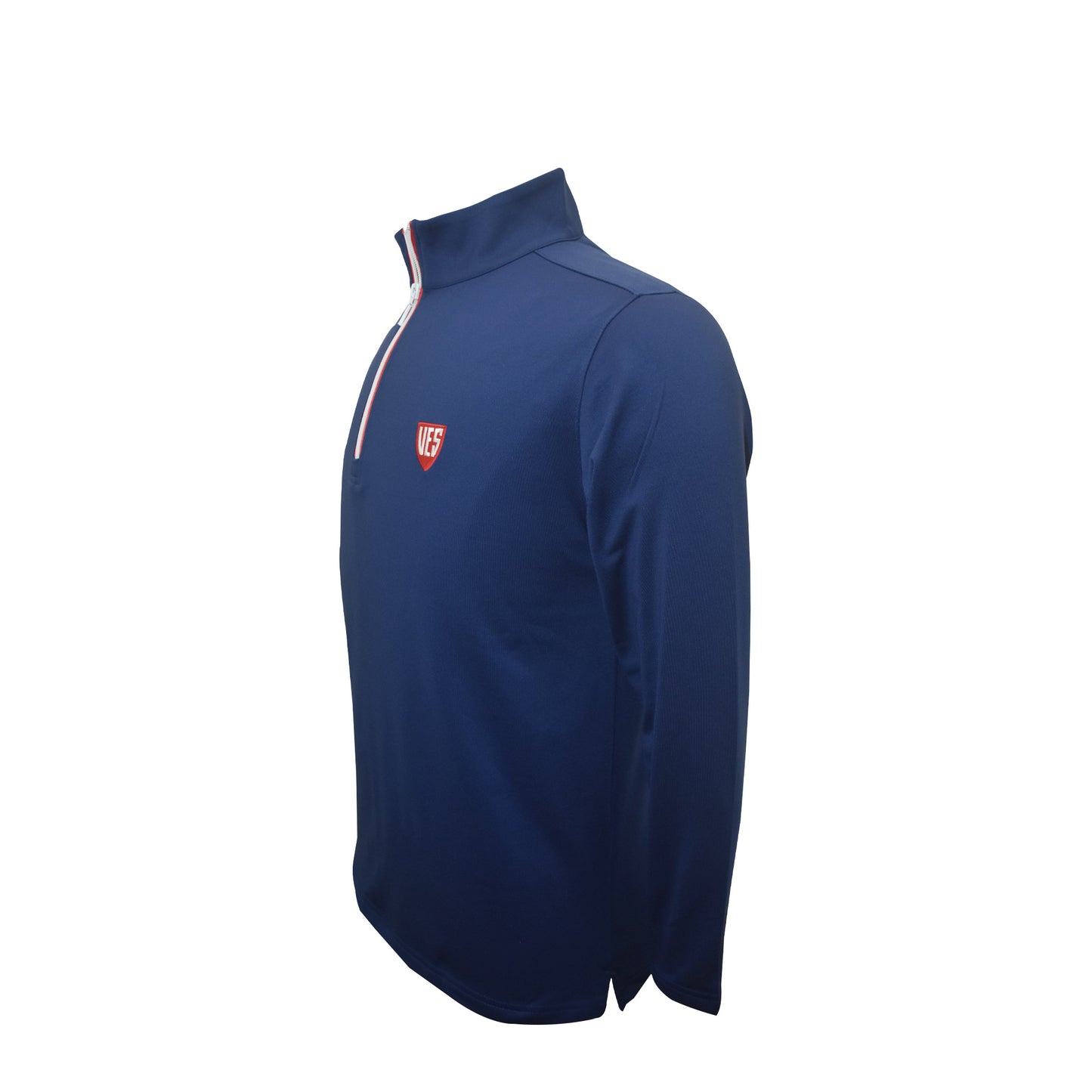 Horn Legend *MENS* 1/4 Zip Pullover - Navy with VES Logo Collar