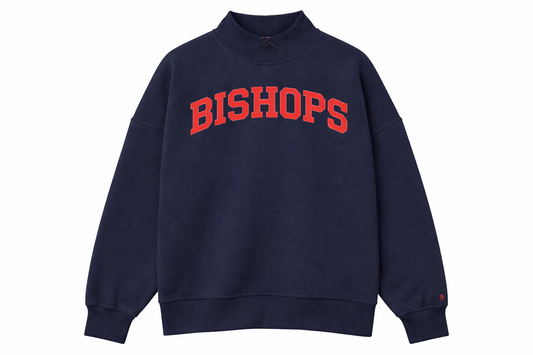 League Mock Neck - Navy