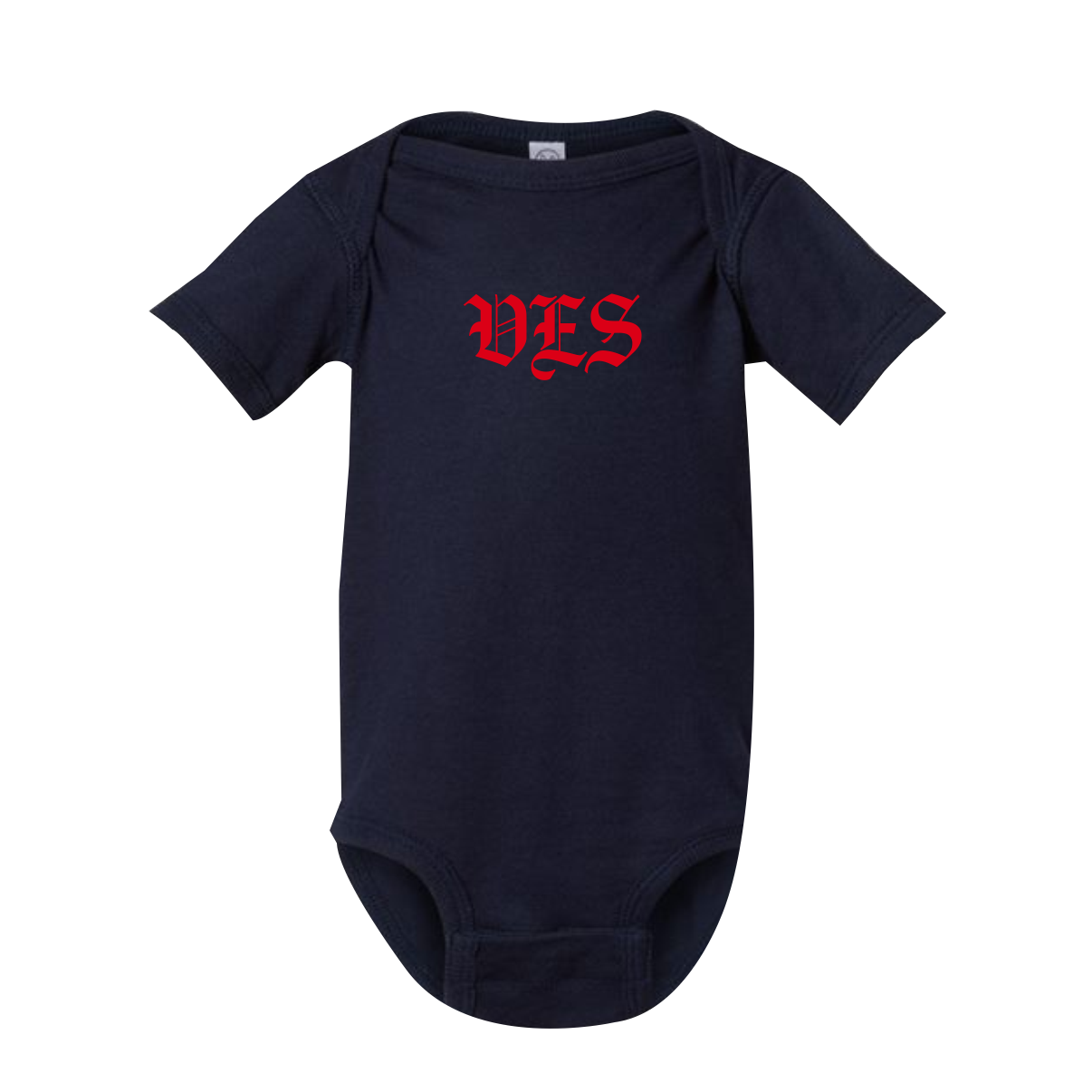 Infant Fine Jersey Bodysuit - Navy