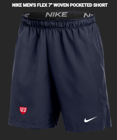 Nike Men's Flex 7" Woven Pocketed Shorts - Navy