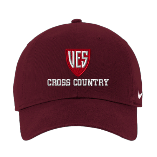 Deep Garnet Nike Campus Cap - Cross Country
