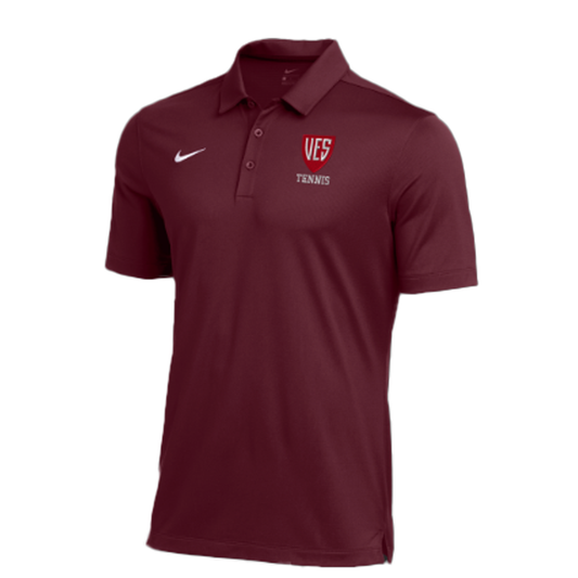 Men's Deep Garnet Nike Franchise Polo - Tennis