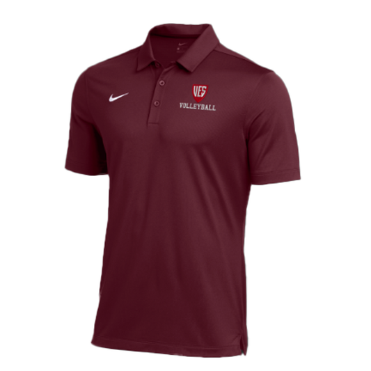 Men's Deep Garnet Nike Franchise Polo - Volleyball