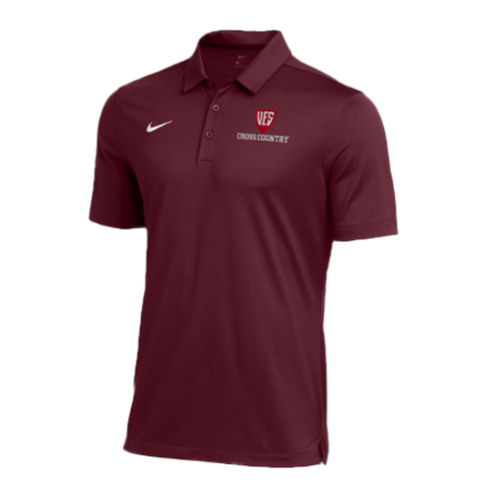 Men's Deep Garnet Franchise Polo - Cross Country
