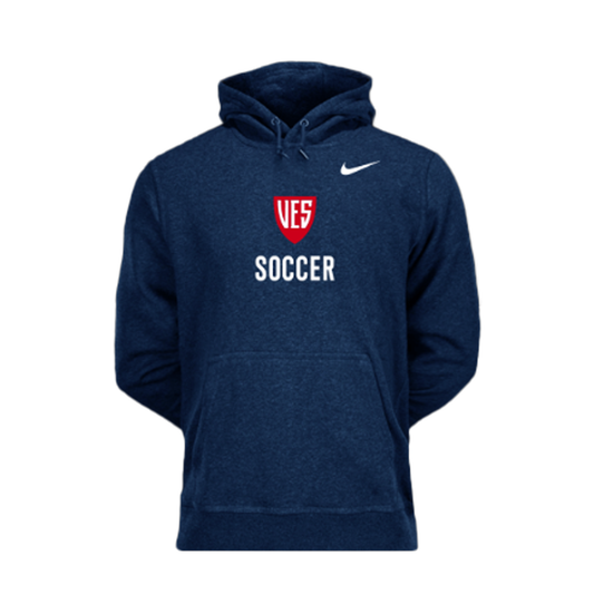 Men's Navy Nike Fleece Hoodie - Soccer