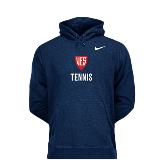 Men's Navy Nike Fleece Hoodie - Tennis