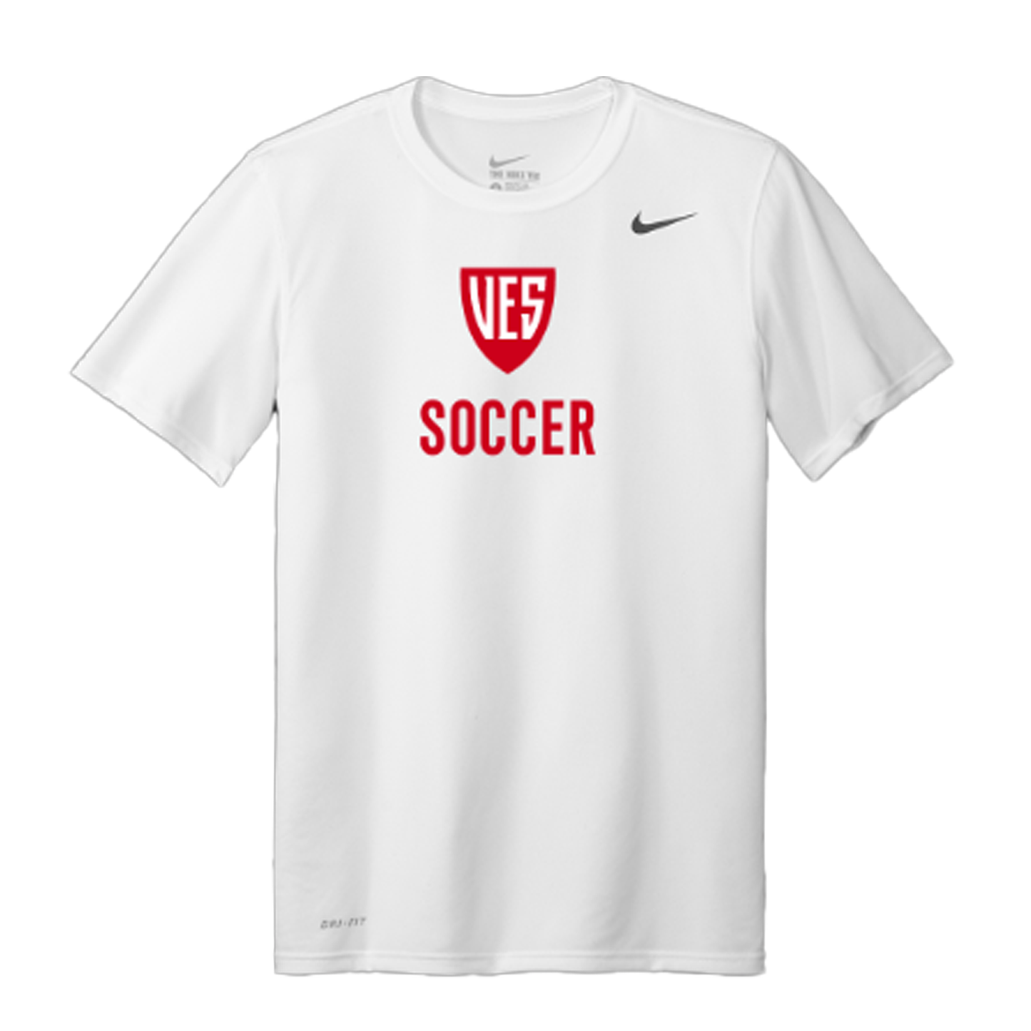 Men's White Nike Short Sleeve Tee - Soccer