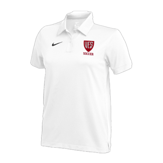 Women's White Nike Franchise Polo - Soccer