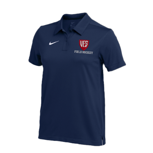 Women's Navy Nike Dry Franchise Polo - Field Hockey