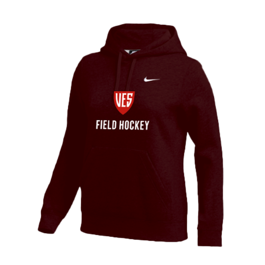 Women's Deep Garnet Nike Fleece Hoodie - Field Hockey