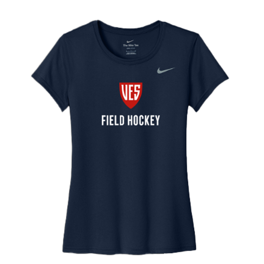 Women's Navy Nike Short Sleeve Tee - Field Hockey