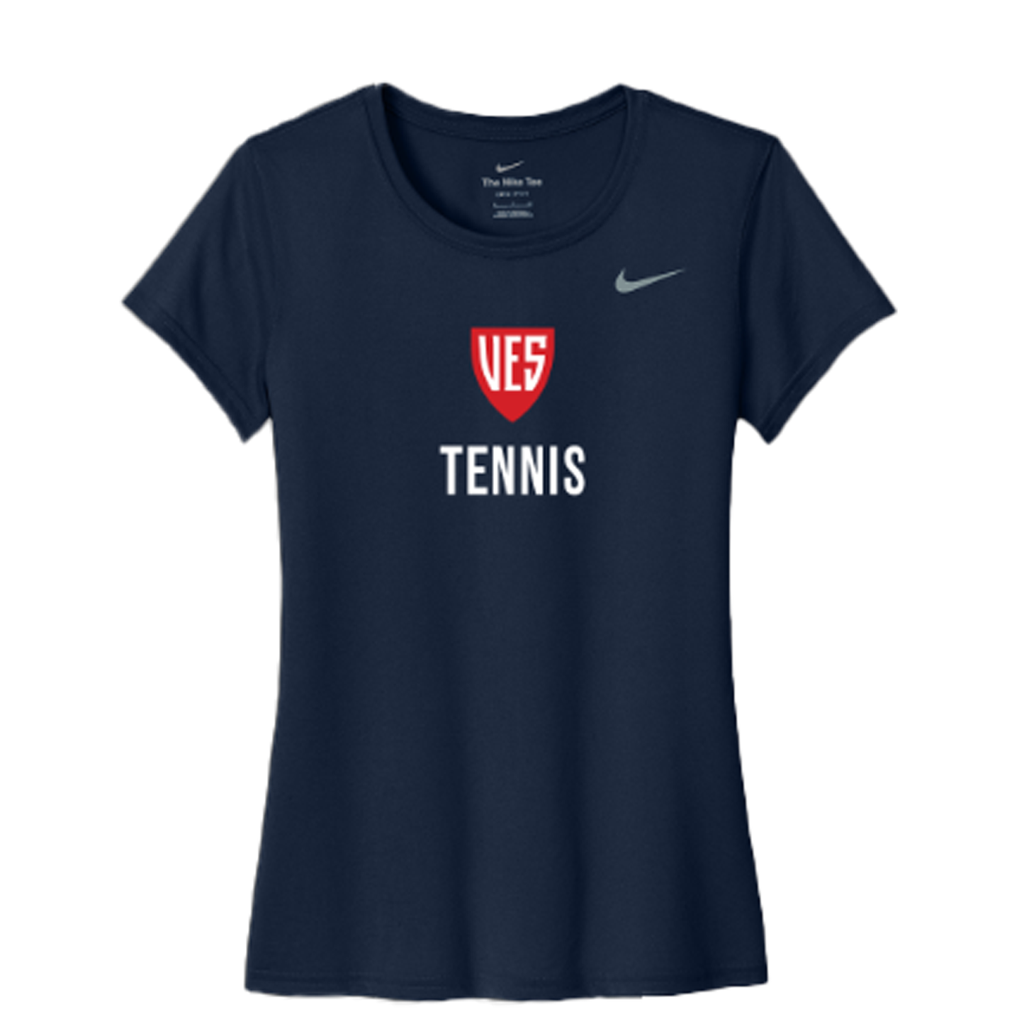 Women's Navy Nike Short Sleeve Tee - Tennis