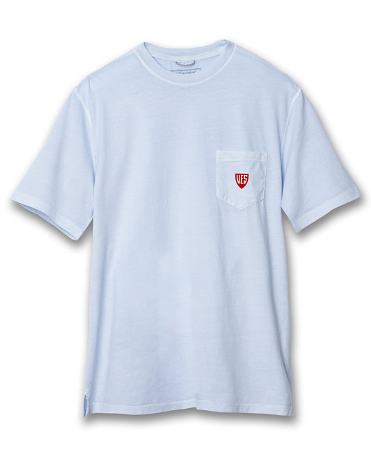 Ocean-Washed Short Sleeve Slub Pocket Tee