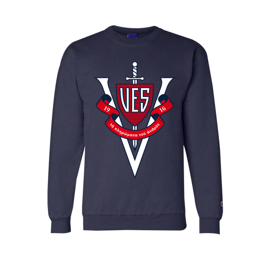 Navy Champion Crewneck Sweatshirt