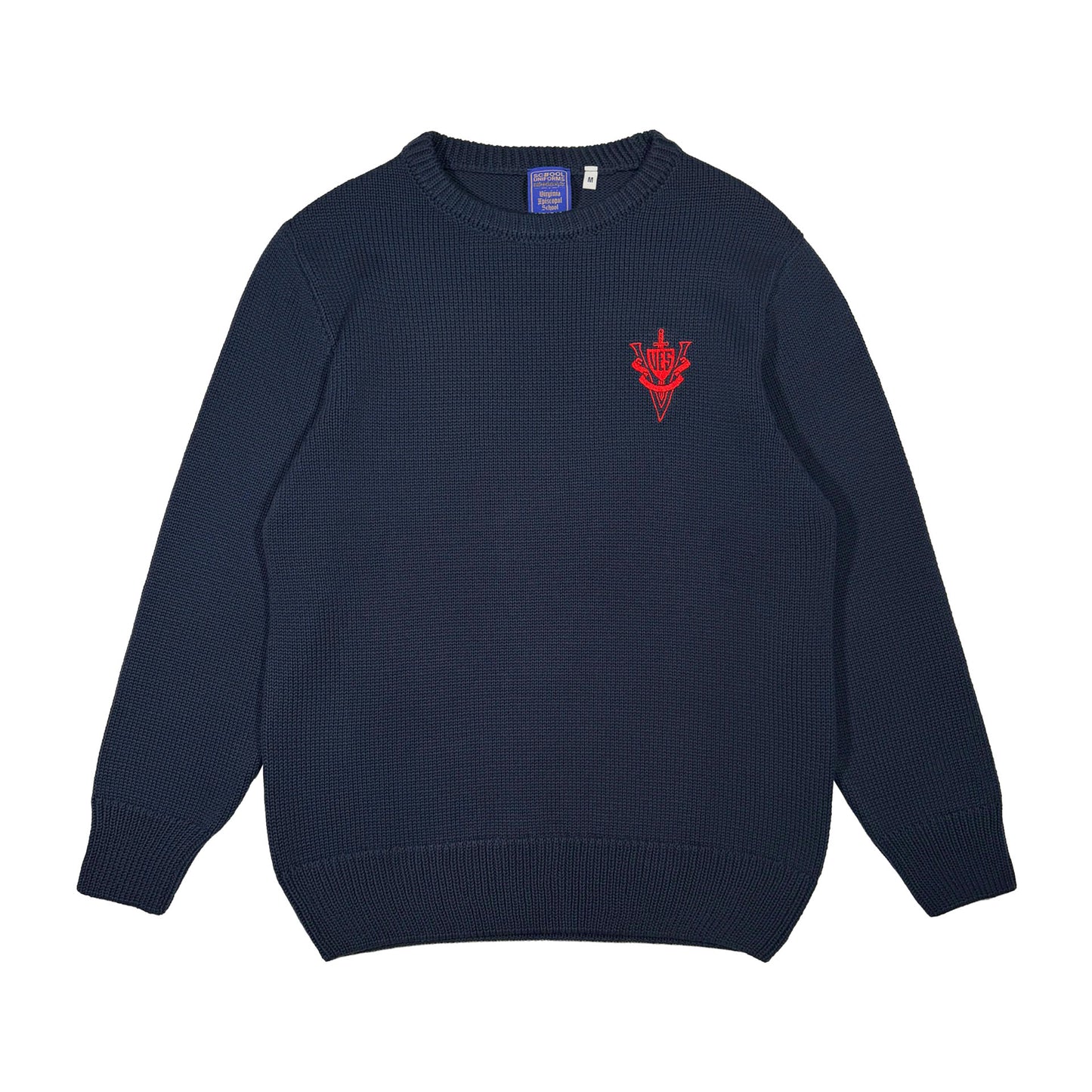 Men's Crewneck Sweater - Sc#ool Uniforms