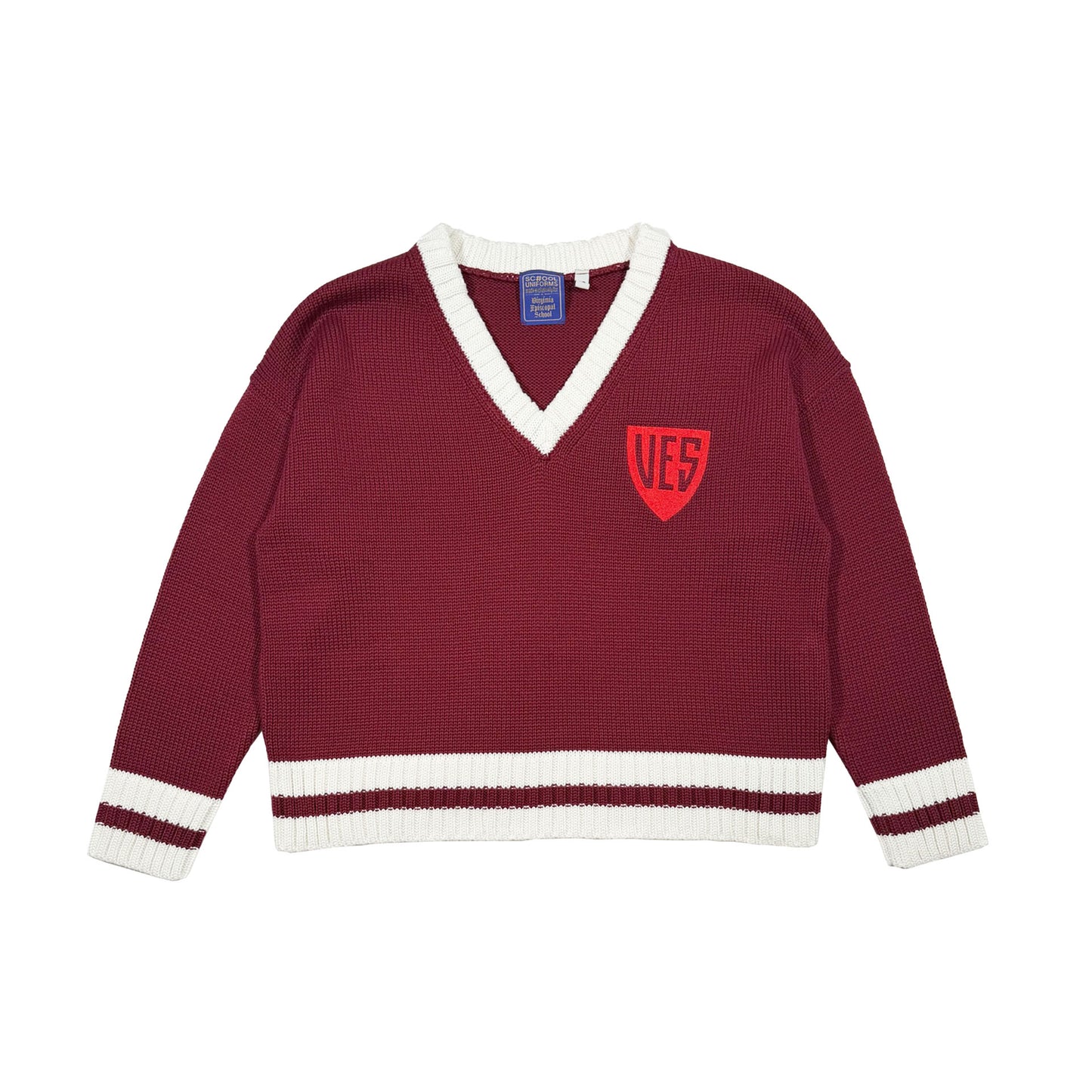 Sport V-Neck Sweater - Sc#ool Uniforms