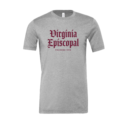 Jersey Bella + Canvas T-Shirt with Deep Garnet