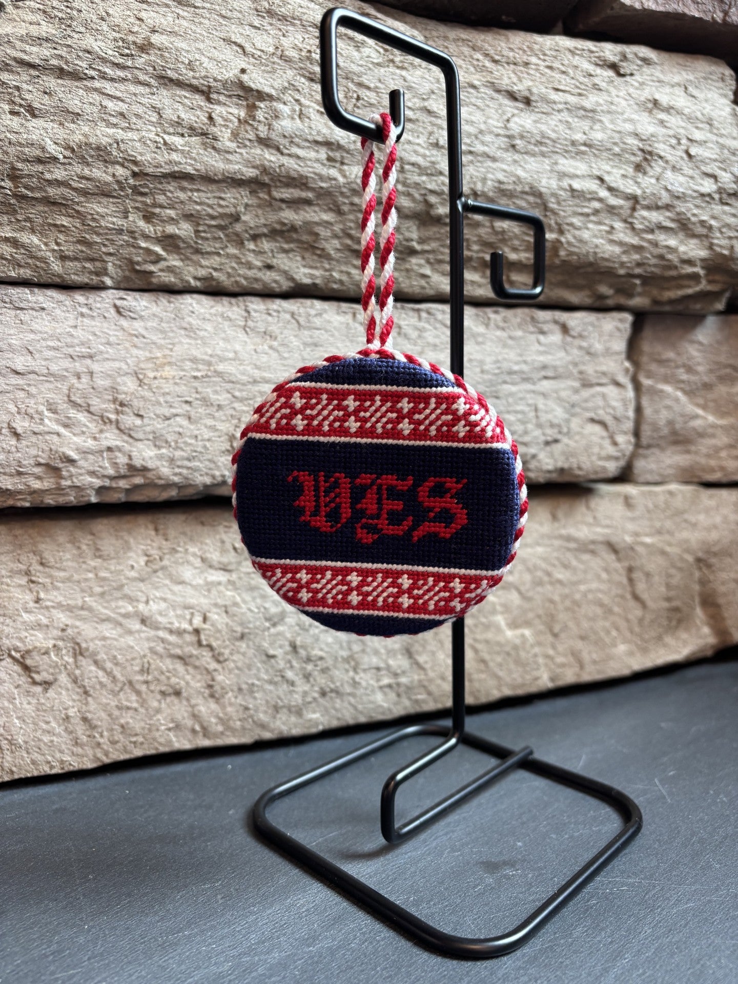 Ornament - VES Smathers and Branson Needlepoint