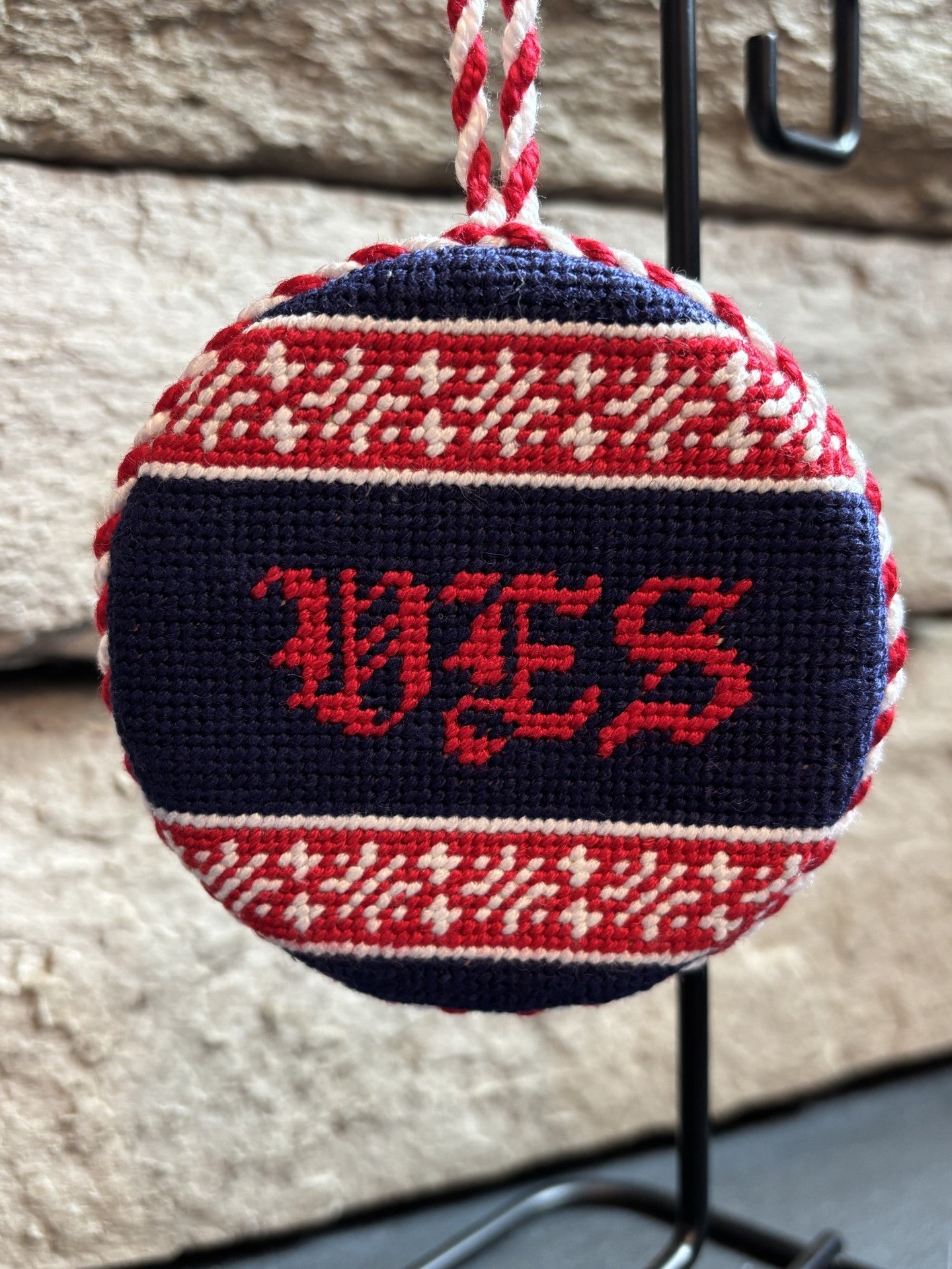 Ornament - VES Smathers and Branson Needlepoint