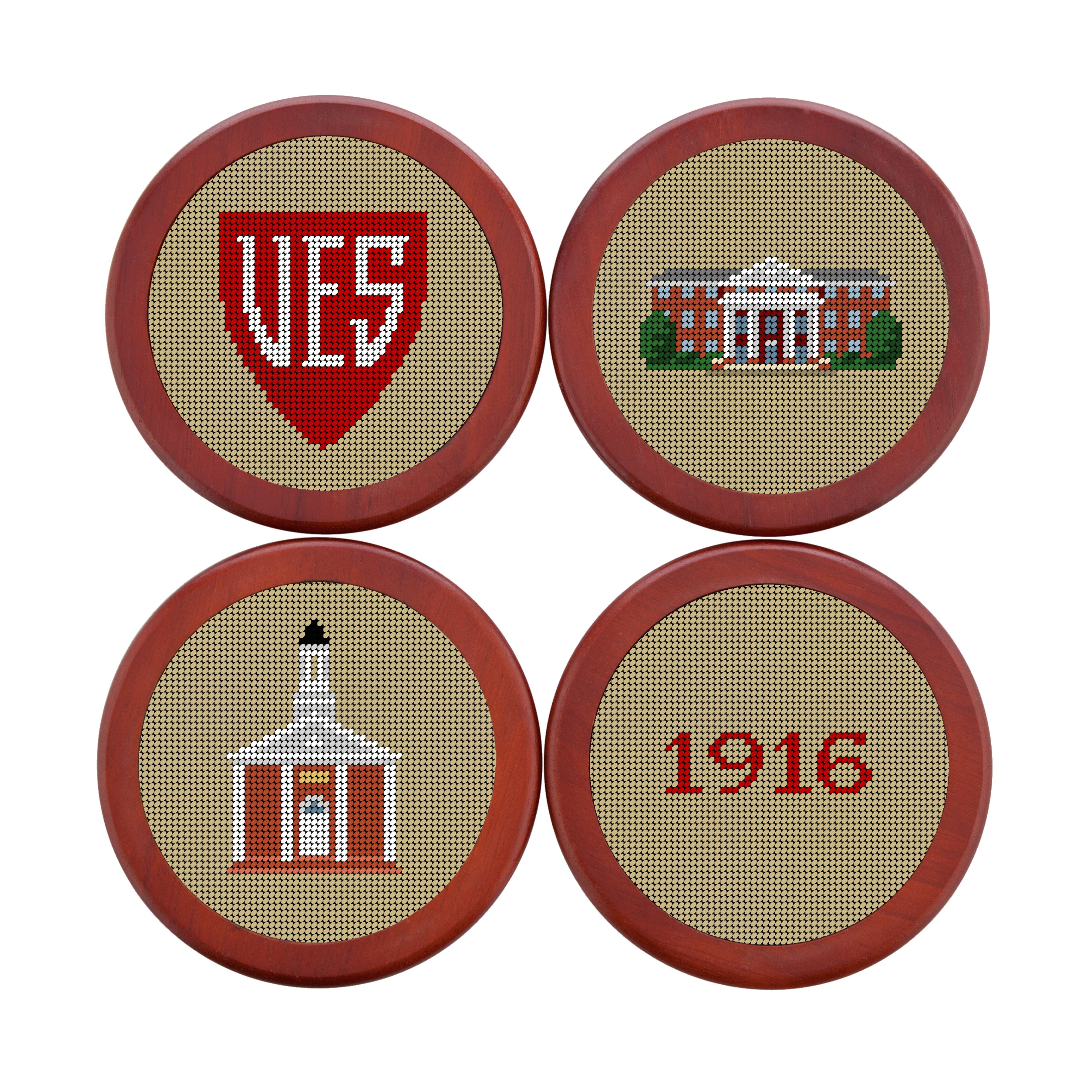 Smathers & Branson Needlepoint Coasters