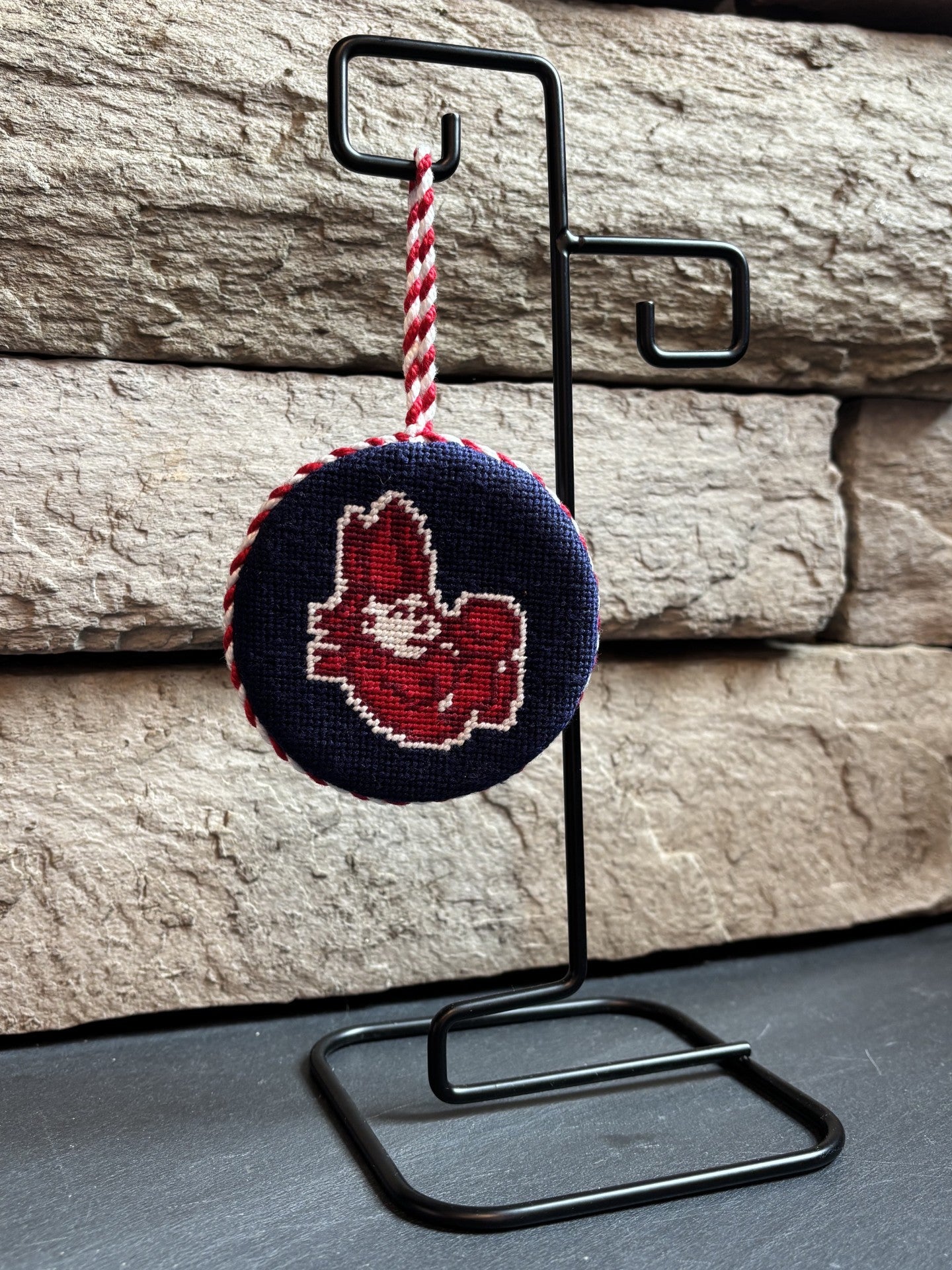 Ornament - Fighting Bishop Smathers and Branson Needlepoint