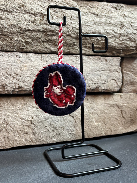 Ornament - Fighting Bishop Smathers and Branson Needlepoint