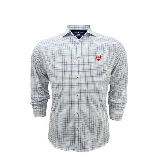 Horn Legend - Men's Button Down - wicking, UPF 50+