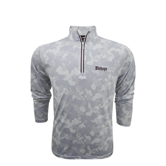 Horn Legend 1/4 Zip Pullover - Bamboo Charcoal Camo