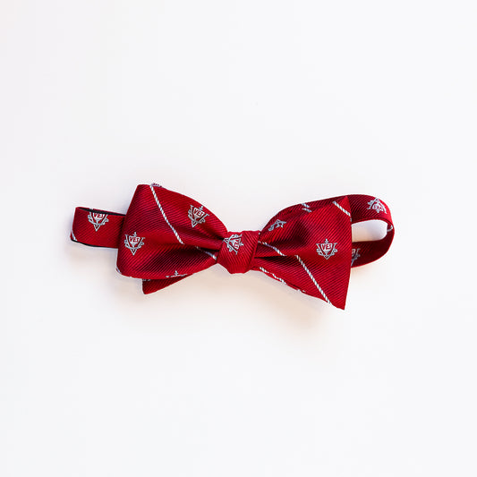 Silk Bow Tie - Deep Garnet